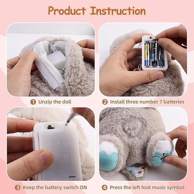Breathing Teddy Bear Sleep Buddy – Your Baby’s Soothing Companion